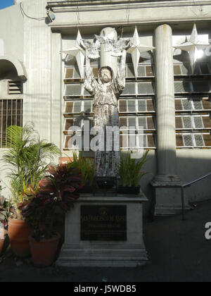 0056 Saint Peter von Alcantara Pfarrkirche Taal, Bocaue, Bulacan 28 Stockfoto