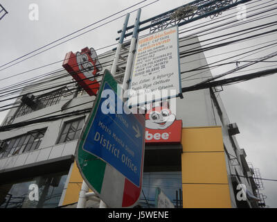 01059 unserer lieben Frau von Fatima Pfarrkirche gen Capinpin Street, Bangkal, Makati City 03 Stockfoto