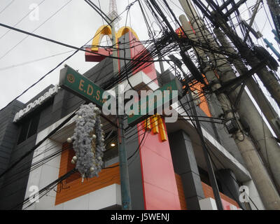 01059 unserer lieben Frau von Fatima Pfarrkirche gen Capinpin Street, Bangkal, Makati City 07 Stockfoto