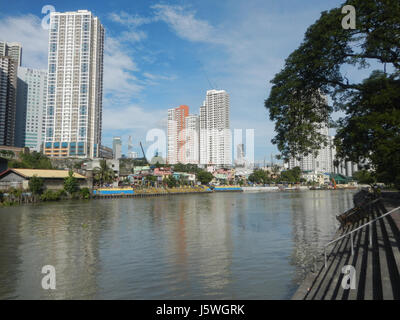 03127 Guadalupe Pasig River Park J. P. Rizal Erweiterung, Cembo, Makati City 06 Stockfoto