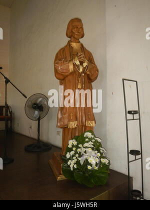 03390 Saint John Mary Vianney Pfarrkirche Cembo, Makati Stadt 14 Stockfoto