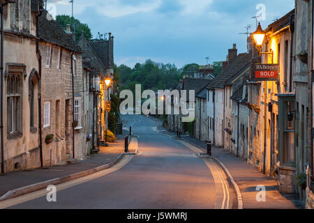 Morgendämmerung in Winchcombe, Cotswolds, Gloucestershire, England. Stockfoto