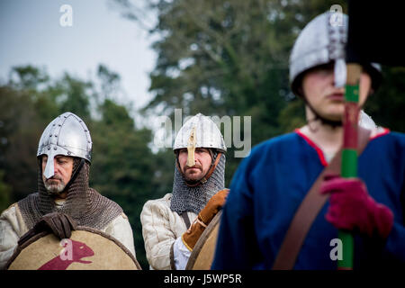 Schlacht von Hastings historischen jährlichen Re-Enactment in East Sussex, UK Stockfoto