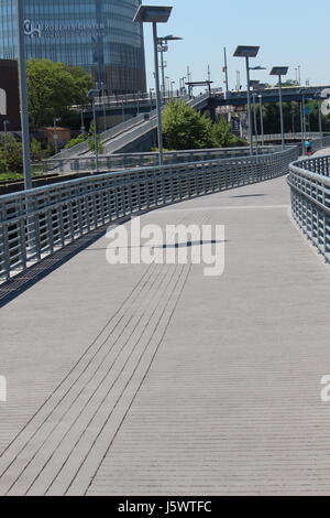 Schuylkill River Trail Walk in Philadelphia, PA Stockfoto