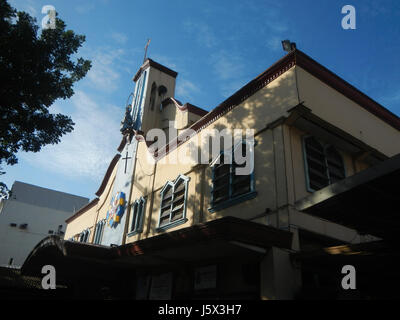 0278 Pasig Kirche Santo Rosario de Barangay Rosario Ortigas Avenue Extension 02 Stockfoto