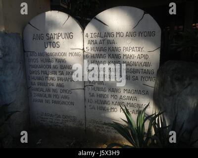 0278 Pasig Kirche Santo Rosario de Barangay Rosario Ortigas Avenue Erweiterung 04 Stockfoto