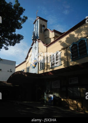 0278 Pasig Kirche Santo Rosario de Barangay Rosario Ortigas Avenue Extension 05 Stockfoto