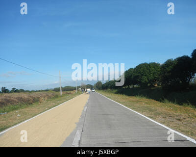 04776 Paddy Felder Salapungan Straßen Magumbali an Pampanga 36 Stockfoto