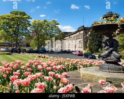 Crescent Gardens in Harrogate North Yorkshire England Stockfoto