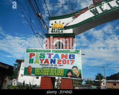 01039 Pistang Bayan Pasalubong philippinischen Köstlichkeiten Bustos Bulacan 10 Stockfoto