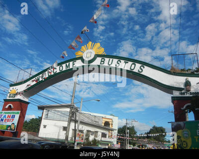 01039 Pistang Bayan Pasalubong philippinischen Köstlichkeiten Bustos Bulacan 16 Stockfoto