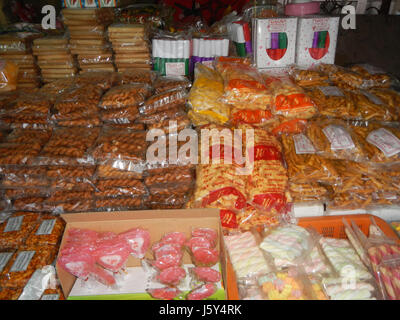 01039 Pistang Bayan Pasalubong philippinischen Köstlichkeiten Bustos Bulacan 03 Stockfoto