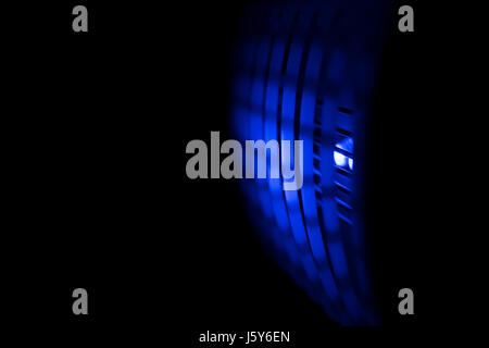 Insect Killer Gerät mit blauem Licht Stockfoto