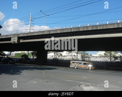 03811 Vertrieb Interchange South Luzon Expressway Metro Manila Skyway Makati Stadt Pasay 20 Stockfoto