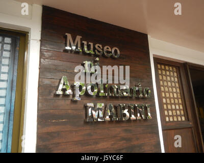 01603 Mabini Schrein Museum Manila Polytechnic University of the Philippines 16 Stockfoto