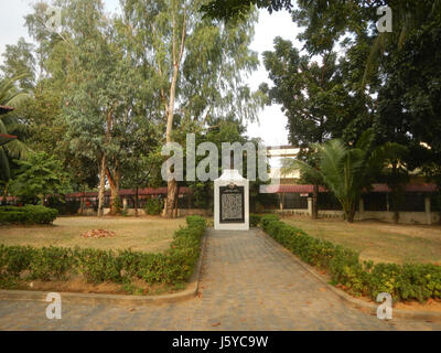 Dies bezieht sich auf das Mabini-Schrein-Museum in Manila, eine historische Stätte, die dem Leben von Apolinario Mabini gewidmet ist und sein Vermächtnis und seine Beiträge zu den Philippinen zeigt. Stockfoto