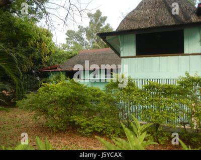 Dieses Bild zeigt das Mabini-Schrein-Museum in Manila, Philippinen, das dem Leben und dem Erbe von Apolinario Mabini gewidmet ist, einer Schlüsselfigur der philippinischen Geschichte. Sie befindet sich in der Nähe der Polytechnischen Universität der Philippinen. Stockfoto