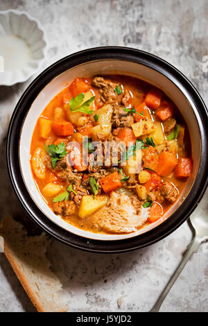 Ungarischer Gulasch Stockfoto