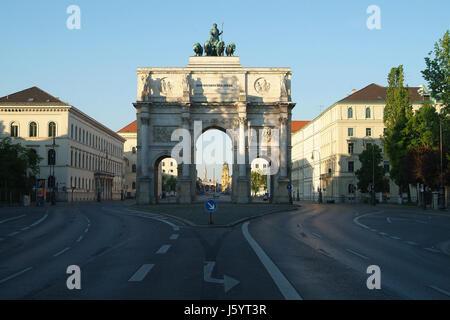 Siegestor in München Stockfoto