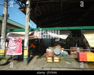 03277 Grenze wölbt sich Zeichen Tuktukan Tabe Malis Guiguinto Bulacan kommunale Straßen 30 Stockfoto