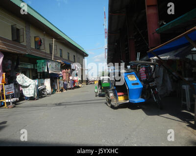 03277 Grenze wölbt sich Zeichen Tuktukan Tabe Malis Guiguinto Bulacan kommunale Straßen 32 Stockfoto