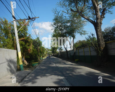 03277 Grenze wölbt sich Zeichen Tuktukan Tabe Malis Guiguinto Bulacan kommunale Straßen 03 Stockfoto