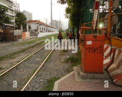 0216 Buendia PNR station Makati Executive Towers Pio del Pilar San Antonio Makati City 05 Stockfoto