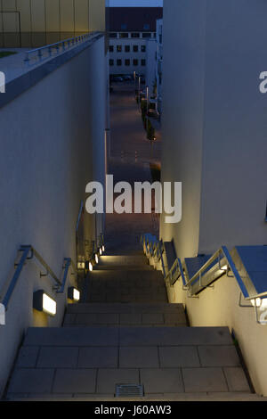 Treppe in Nürnberg, Bayern, Deutschland Stockfoto