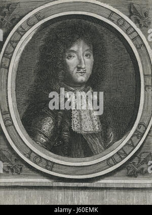 Louis XIV (1638-1715), König von Frankreich 1643-1715, Porträt Stockfoto