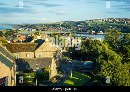 Panorama von Berwick nach Tweed in England, Großbritannien Stockfoto