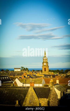 Panorama von Berwick nach Tweed in England, Großbritannien Stockfoto