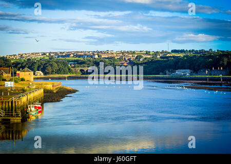 Panorama von Berwick nach Tweed in England, Großbritannien Stockfoto