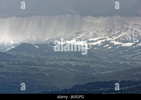 Pfänderbahn, Pfänder Bei Bregenz am Bodensee Stockfoto