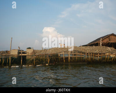 03735 Fluss Banken Panasahan Malolos Stadt Bulacan 32 Stockfoto