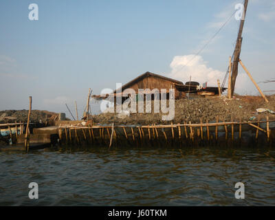 03735 Fluss Banken Panasahan Malolos City Bulacan 35 Stockfoto