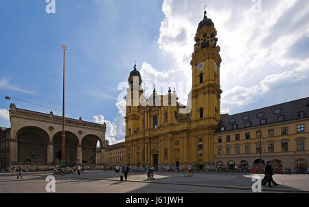 Odeonsplatz in München Stockfoto