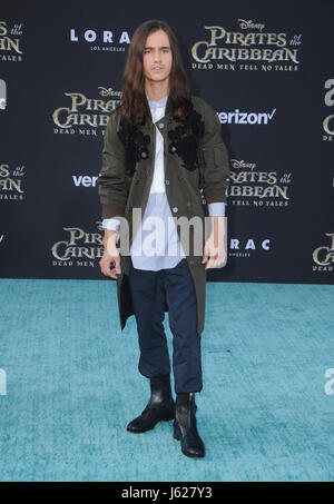 Hollywood, CA, USA. 18. Mai 2017. Anthony De La Torre. Premiere von Disneys "Pirates Of The Caribbean: Dead Men erzählen keine Geschichten '' im Dolby Theatre in Hollywood. Bildnachweis: Birdie Thompson/AdMedia/ZUMA Draht/Alamy Live-Nachrichten Stockfoto