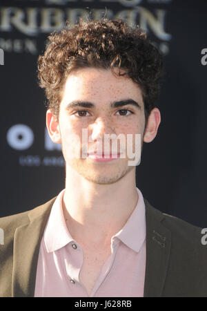 Hollywood, CA, USA. 18. Mai 2017. Cameron Boyce. Premiere von Disneys "Pirates Of The Caribbean: Dead Men erzählen keine Geschichten '' im Dolby Theatre in Hollywood. Bildnachweis: Birdie Thompson/AdMedia/ZUMA Draht/Alamy Live-Nachrichten Stockfoto