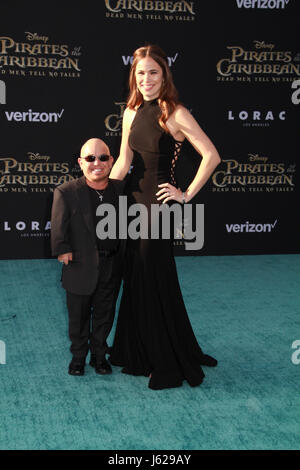 Los Angeles, USA. 18. Mai 2017. Martin Klebba 18.05.2017 die US-premiere von Pirates Of The Caribbean: Dead Männer erzählen keine Geschichten in Los Angeles. Bildnachweis: Cronos/Alamy Live-Nachrichten Stockfoto