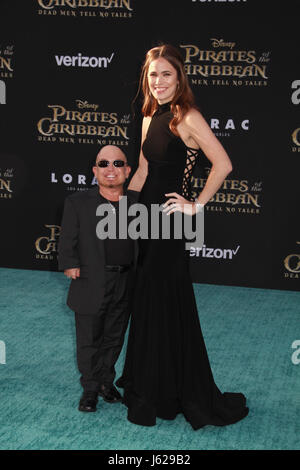 Los Angeles, USA. 18. Mai 2017. Martin Klebba 18.05.2017 die US-premiere von Pirates Of The Caribbean: Dead Männer erzählen keine Geschichten in Los Angeles. Bildnachweis: Cronos/Alamy Live-Nachrichten Stockfoto