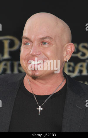 Los Angeles, USA. 18. Mai 2017. Martin Klebba 18.05.2017 die US-premiere von Pirates Of The Caribbean: Dead Männer erzählen keine Geschichten in Los Angeles. Bildnachweis: Cronos/Alamy Live-Nachrichten Stockfoto