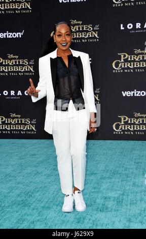 Los Angeles, CA, USA. 18. Mai 2017. Tichina Arnold im Ankunftsbereich für Fluch der Karibik: tote Männer erzählen keine Geschichten Premiere, der Dolby Theater in Hollywood und Highland Center, Los Angeles, CA 18. Mai 2017. Bildnachweis: Elizabeth Goodenough/Everett Collection/Alamy Live-Nachrichten Stockfoto