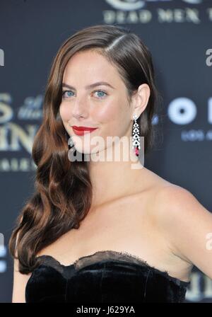 Los Angeles, CA, USA. 18. Mai 2017. Kaya Scodelario im Ankunftsbereich für Fluch der Karibik: tote Männer erzählen keine Geschichten Premiere, der Dolby Theater in Hollywood und Highland Center, Los Angeles, CA 18. Mai 2017. Bildnachweis: Elizabeth Goodenough/Everett Collection/Alamy Live-Nachrichten Stockfoto