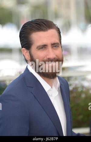 11. Mai 2016 - Cannes, Frankreich - CANNES, Frankreich - Mai 19: Schauspieler Jake Gyllenhaal besucht die "Okja" Fototermin während des 70. jährlichen Cannes Film Festival im Palais des Festivals am 19. Mai 2017 in Cannes, Frankreich. (Kredit-Bild: © Friedrich Injimbert über ZUMA Draht) Stockfoto