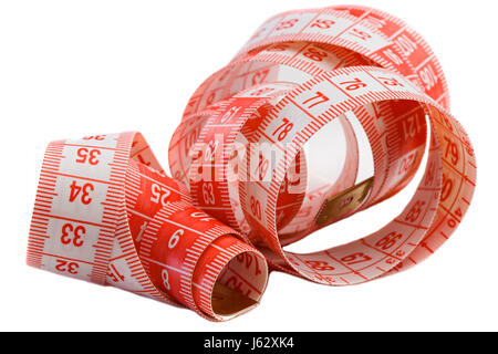 Diät, die gebündelt Band Tool Objekt isoliert medizinisch medizinische Modell Design-Projekt Stockfoto