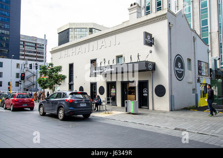 Auckland, Neuseeland - September 18,2015: Street View von Auckland in Neuseeland. Stockfoto