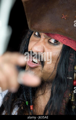 Fluch der Karibik Jack sparrow Stockfoto