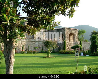 Pari Mahal, Pari Mahal (der Palast der Feen, ist ein Garten mit sieben Terrassen, der sich auf der Spitze des Zabarwan Gebirges befindet (Copyright © Saji Maramon) Stockfoto