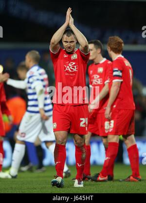 ANTHONY KAY MILTON KEYNES DONS FC LONDON ENGLAND UK 26. Januar 2013 Stockfoto