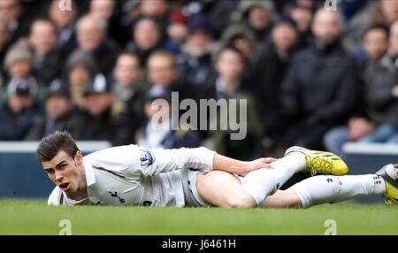 GARETH BALE TOTTENHAM HOTSPUR V NEWCASTLE LONDON ENGLAND UK 9. Februar 2013 Stockfoto